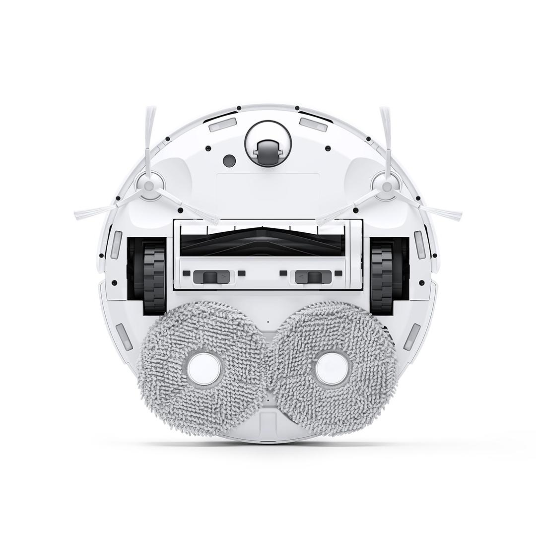 Mặt dưới Ecovacs Deebot T20 Omni với hai giẻ lau xoay