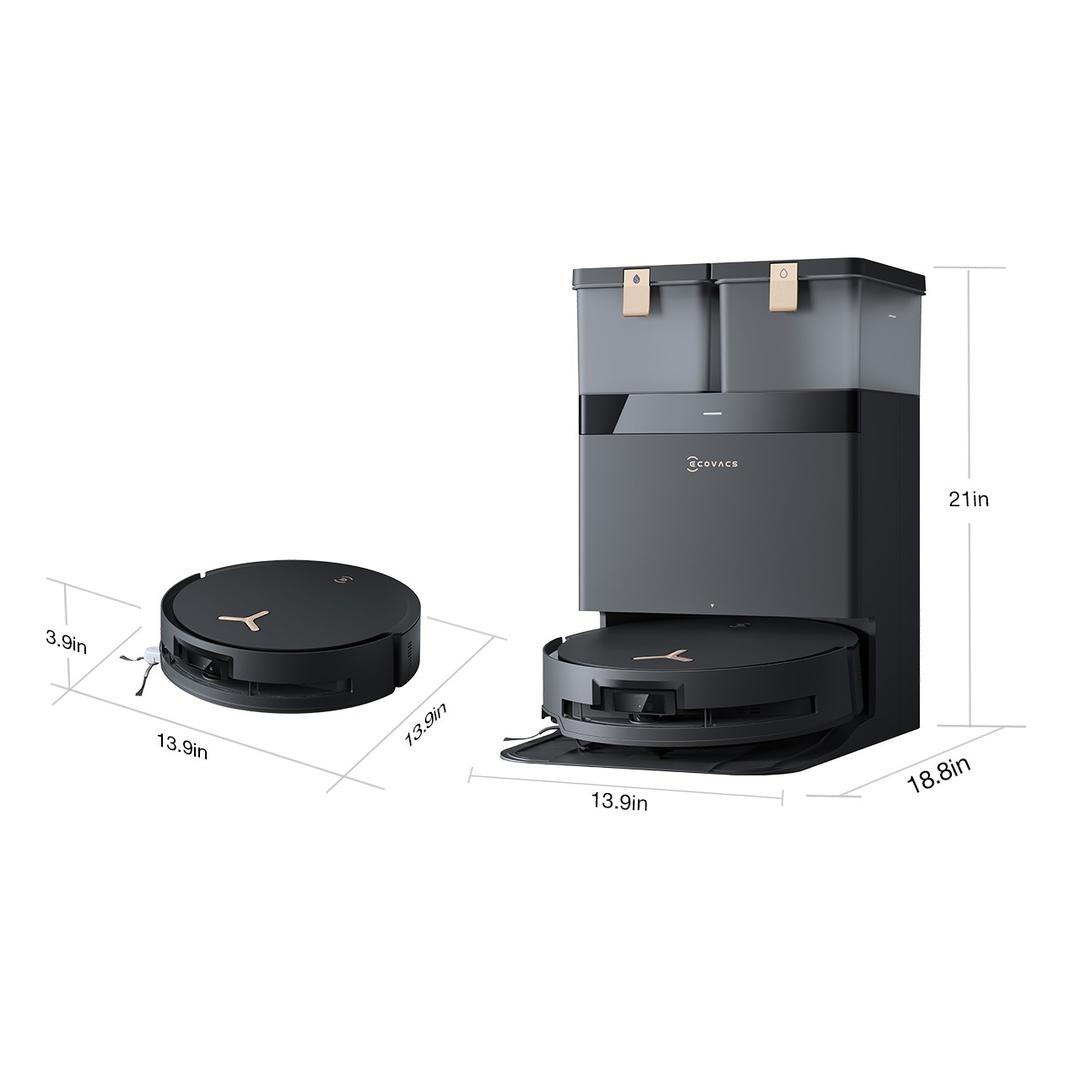 Robot hút bụi lau nhà Ecovacs Deebot X8 Pro Omni cùng trạm tự giặt giẻ