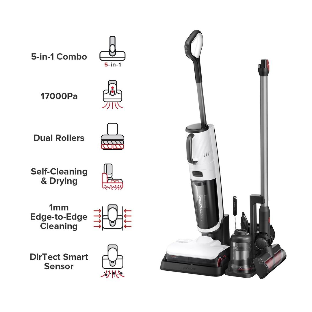Roborock Dyad Pro máy lau sàn hút bụi cầm tay con lăn kép