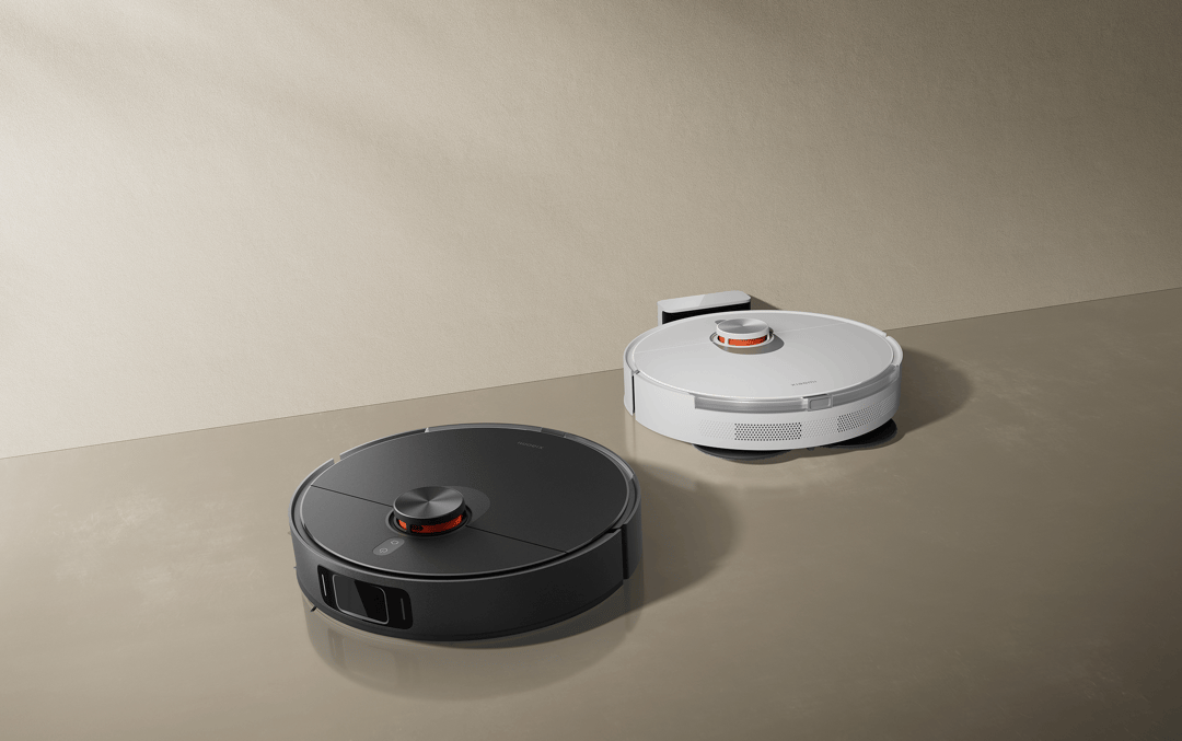 Robot hút bụi Xiaomi Robot Vacuum S20+ hai màu đen và trắng