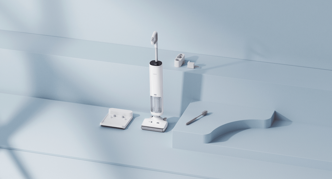 Máy hút bụi lau sàn Xiaomi Truclean W10 Pro cùng phụ kiện